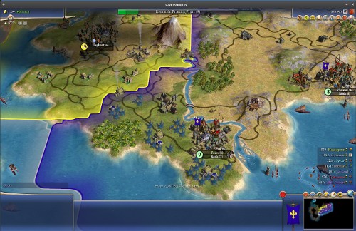 Civilization IV running on Linux