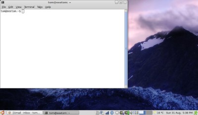 Eee PC desktop