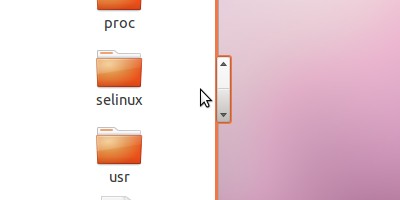overlay scrollbar in Ubuntu 11.10