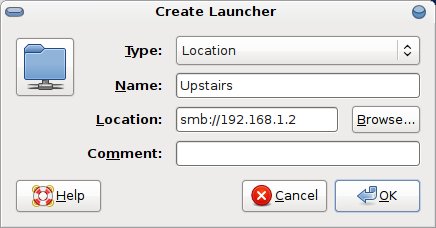 Adding a launcher