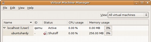 Virt-Manager windows