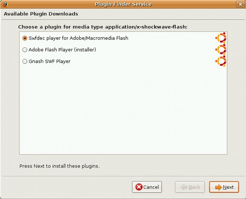 Flash plugin finder