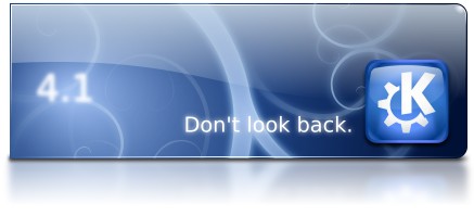 KDE 4.1 - Don't look back