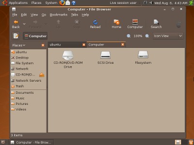 Ubuntu 8.10 Alpha 3