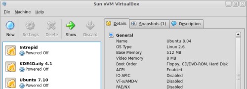 VirtualBox 2.0