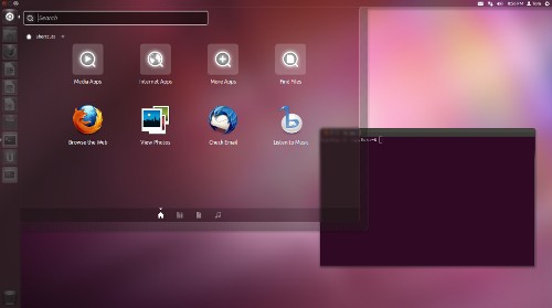 Ubuntu 11.10 Beta 2 desktop